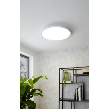 Eglo - LED dimbare plafondlamp LED/30W/230V + afstandsbediening