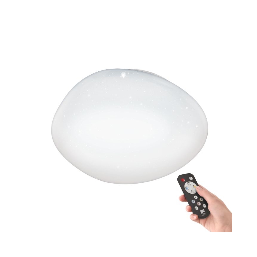 Eglo - LED Plafondlamp dimbaar LED/24W/230V + afstandsbediening