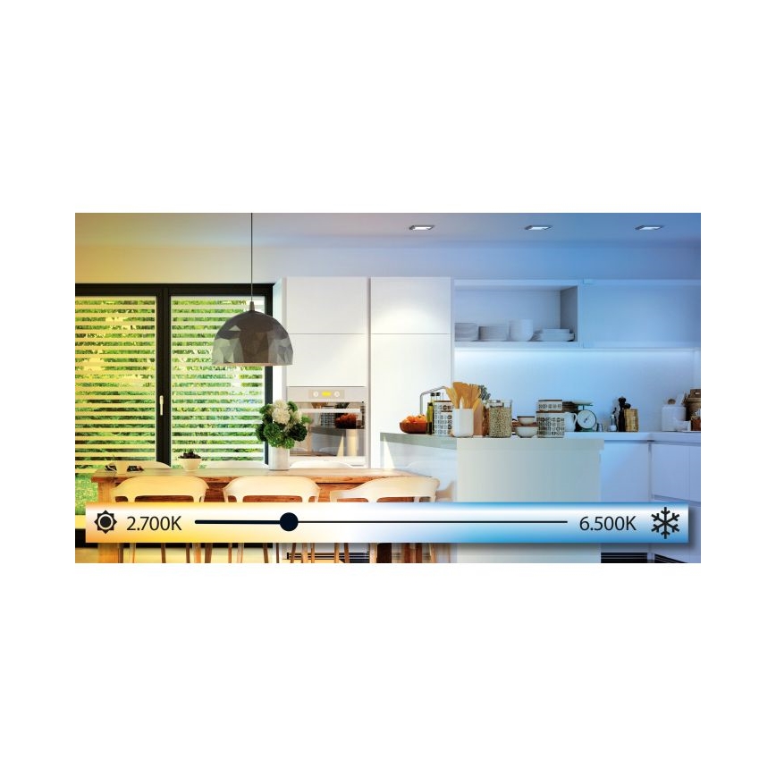 Eglo - LED Plafondlamp dimbaar LED/36W/230V + afstandsbediening
