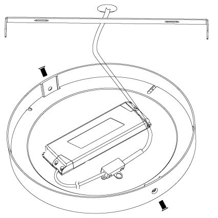 Eglo - Dimbare LED-plafondlamp LED/14W/230V + afstandsbediening Ø 22,5 cm