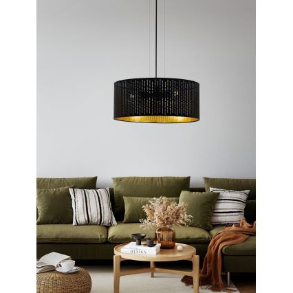 Eglo - Hanglamp aan een koord 3xE27/40W/230V