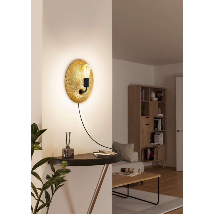 Eglo 98379 - Wandlamp GASCUERIA 1xE27/60W/230V