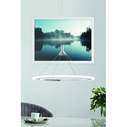 Eglo 98427 - LED RGB dimbare hanglamp aan kabel HORNITOS-C LED/37W/230V + afstandsbediening