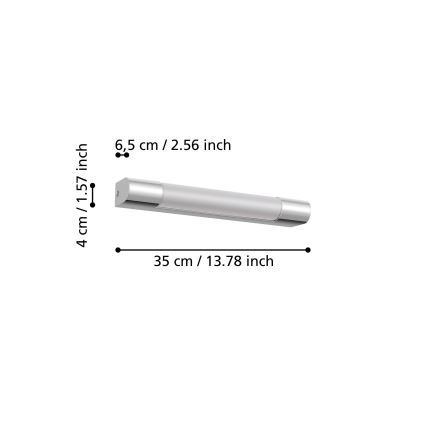 Eglo 98442 - LED-verlichting voor badkamerspiegel TRAGACETE LED/8W/230V IP44