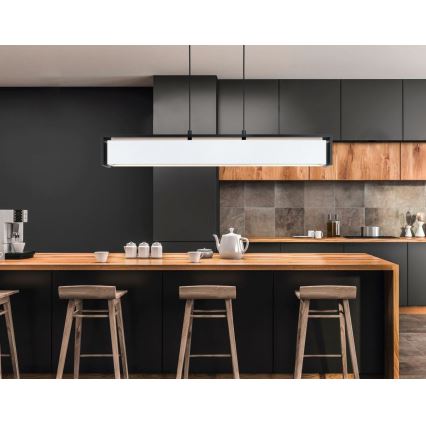 Eglo - LED RGB Dimbare hanglamp aan kabel VALDELAGRANO-C LED/33,6W/230V