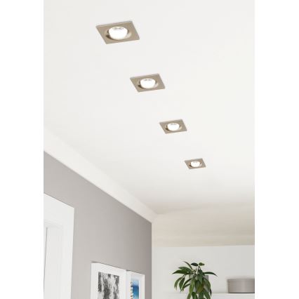 Eglo - LED Dimbare inbouwlamp LED/6W/230V