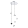 Eglo 98558 - LICOROTO LED-kroonluchter met kabel 6xG9/3W/230V