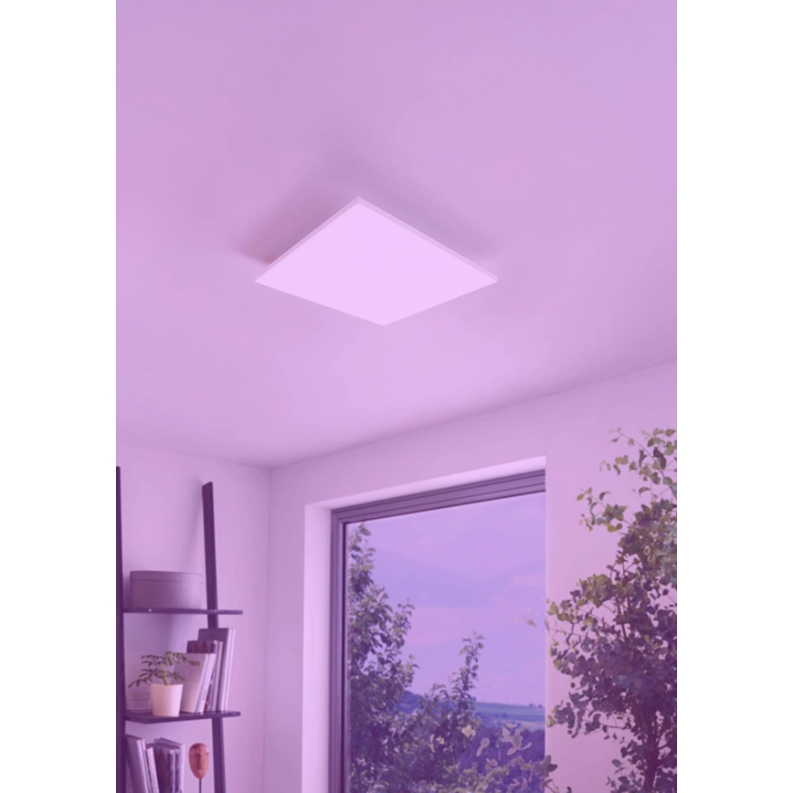 Eglo - Dimbare LED RGB plafondlamp TURCONA-C LED/15W/230V + afstandsbediening
