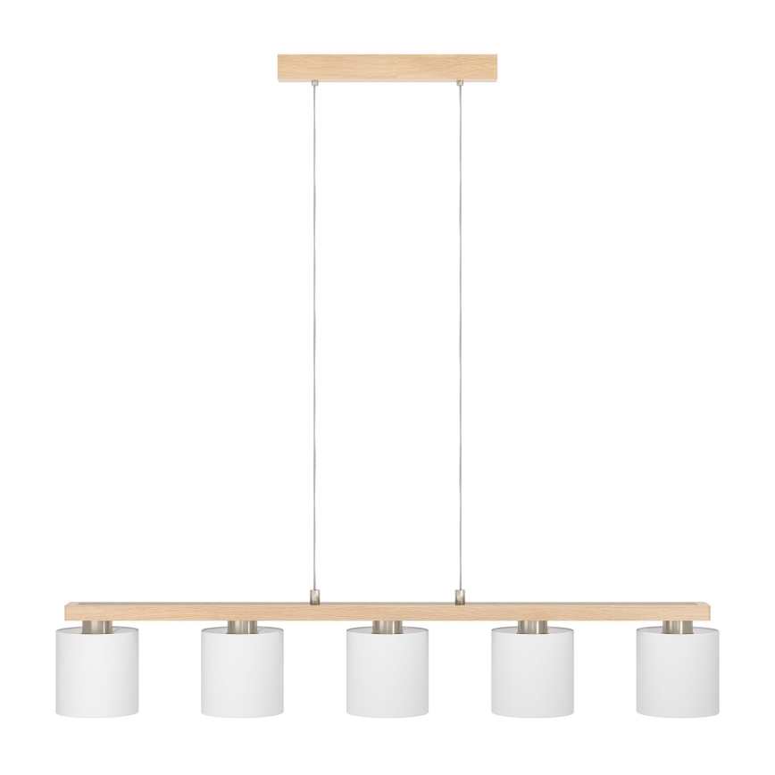 Eglo - Hanglamp aan koord 5xE27/28W/230V