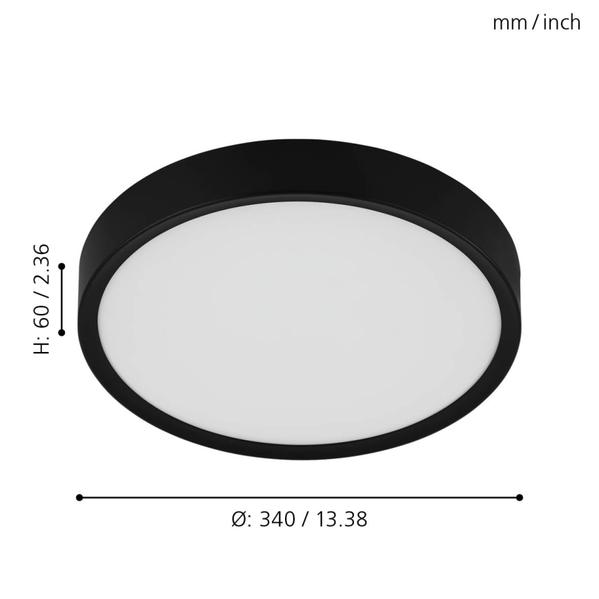 Eglo - LED Plafondlamp LED/16,8W/230V