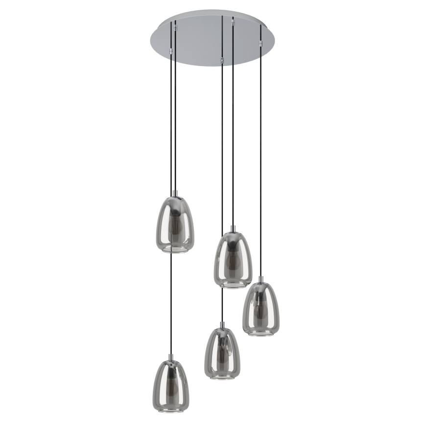 Eglo - Hanglamp aan koord 5xE27/40W/230V
