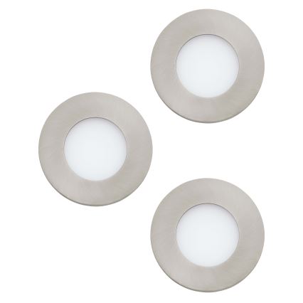 Eglo 98634 - SET 3x Hangende LED Badkamer plafond verlichting FUEVA LED/2,8W/230V