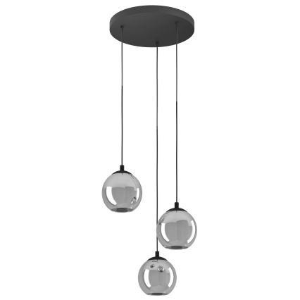 Eglo 98653 - Hanglamp aan koord ARISCANI 3xE27/40W/230V