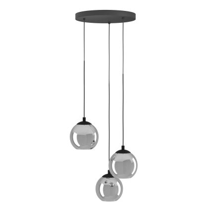 Eglo 98653 - Hanglamp aan koord ARISCANI 3xE27/40W/230V