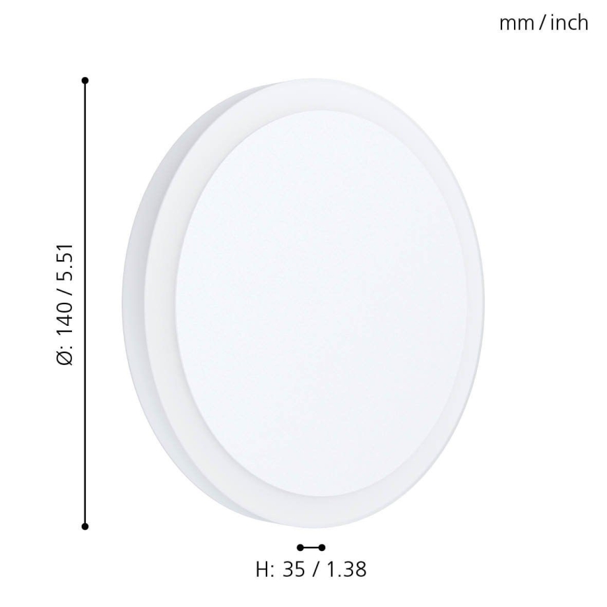 Eglo - LED Plafondlamp LED/5,4W/230V