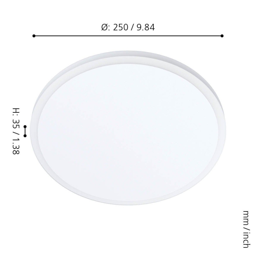 Eglo - LED Plafondlamp LED/11,4W/230V