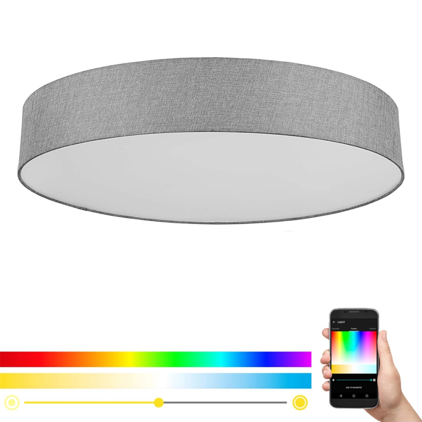 Eglo - LED RGB Plafondlamp dimbaar ROMAO-C LED/42W/230V + AB