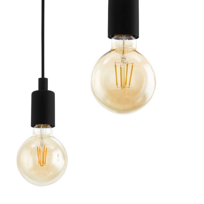 Eglo - Hanglamp aan een koord 6xE27/60W/230V spin