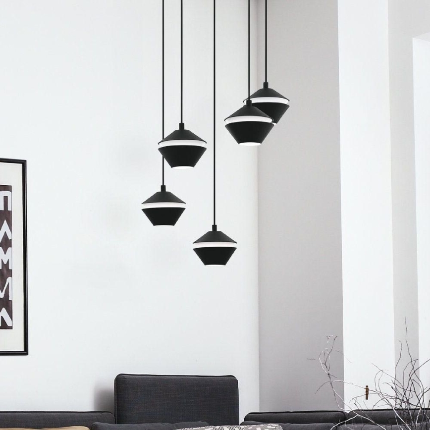 Eglo 98683 - LED-hanglamp aan kabel PERPIGO 5xGU10/5W/230V