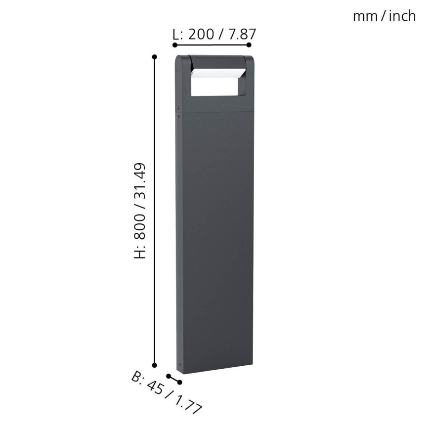 Eglo - LED Buitenlamp LED/4,8W/230V IP44