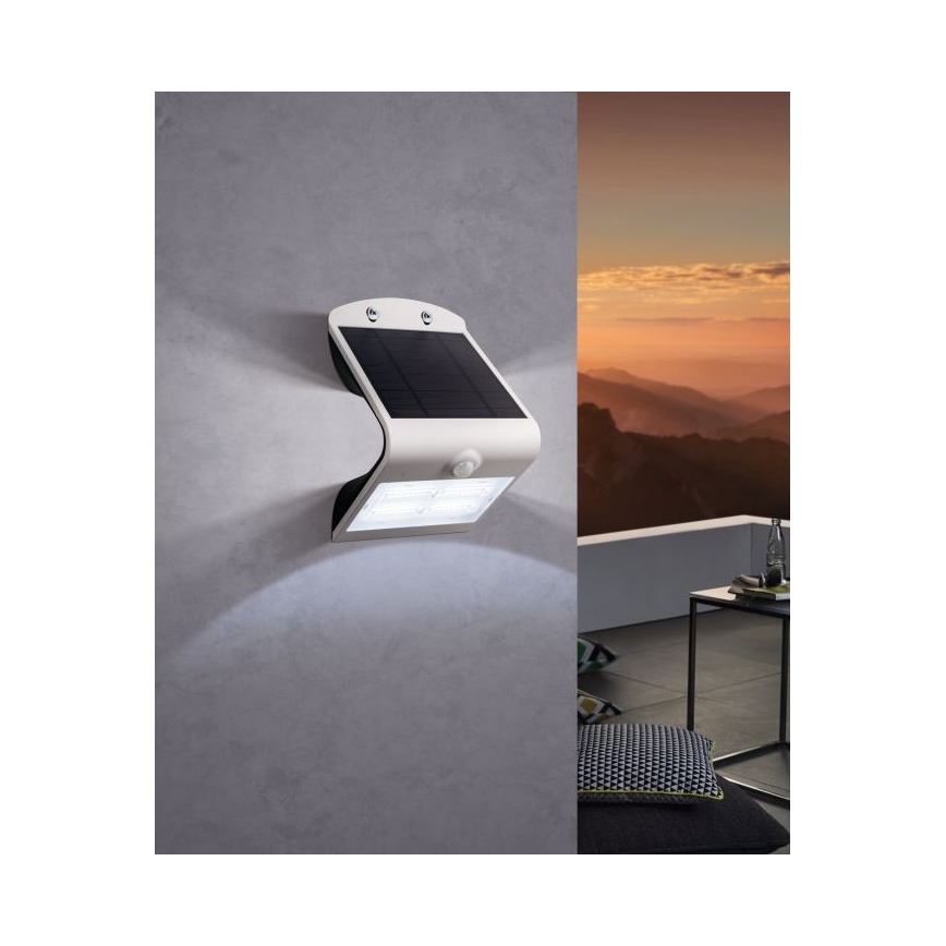 Eglo - Zonnelamp met sensor LED/3,2W/3,7V 2000 mAh IP54