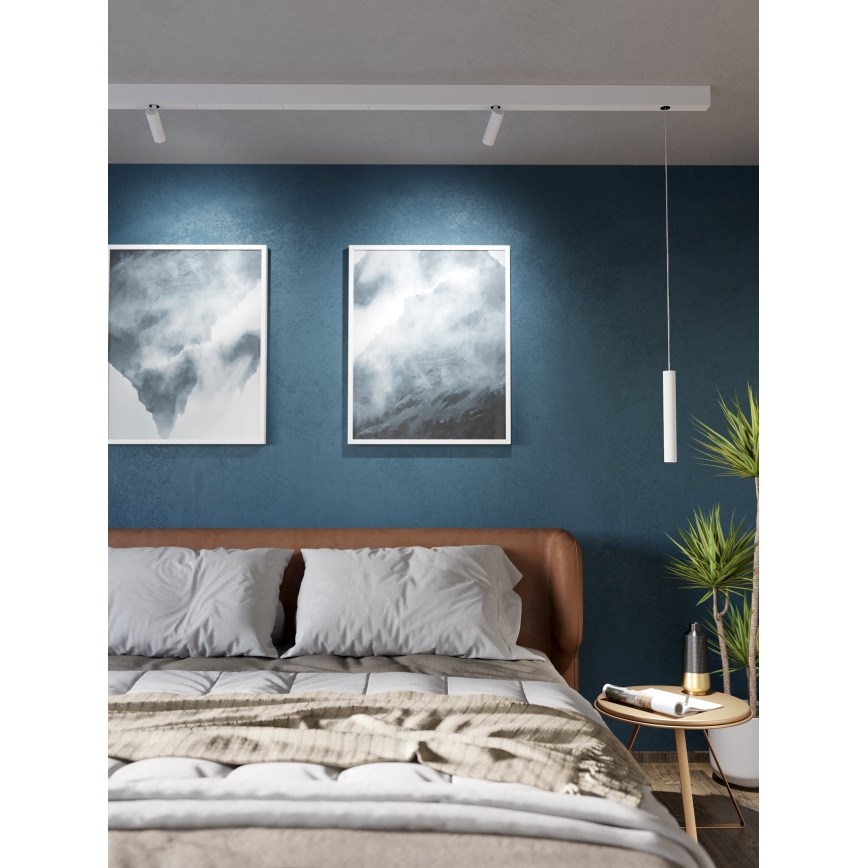 Eglo - LED-hanglamp met kabel voor railsysteem LED/9W/230V