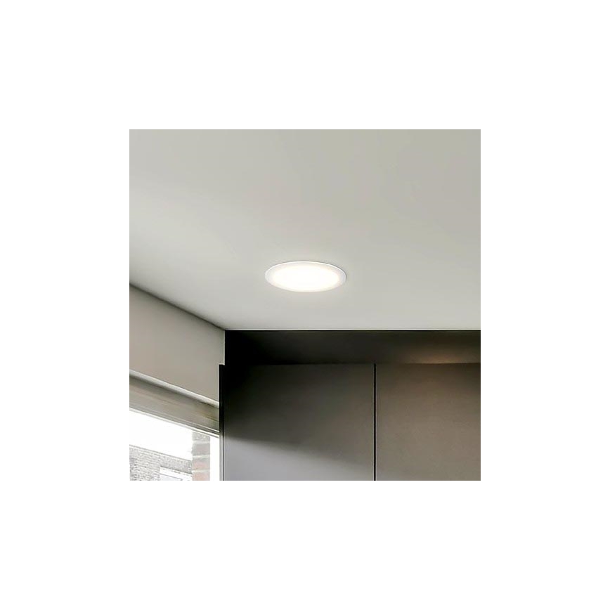 Eglo - LED dimbare inbouw badkamerlamp LED/16,5W/230V IP44 ZigBee