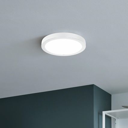 Eglo - LED dimbare badkamer plafondlamp LED/19,5W/230V 2700-6500K IP44 ZigBee