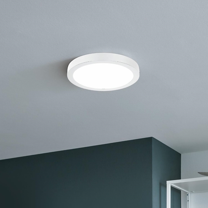 Eglo - LED dimbare badkamer plafondlamp LED/19,5W/230V 2700-6500K IP44 ZigBee