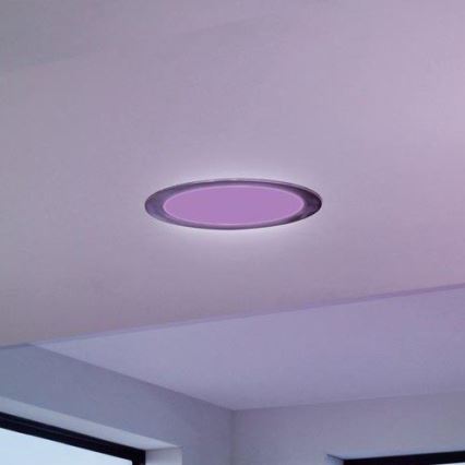 Eglo - LED dimbare inbouw badkamerlamp LED/16,5W/230V IP44 ZigBee