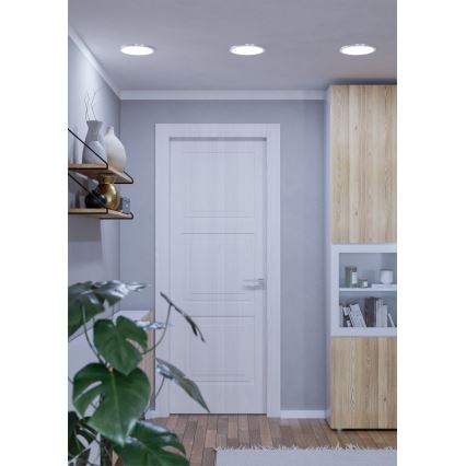 Eglo - LED dimbare inbouw badkamerlamp LED/16,5W/230V IP44 ZigBee