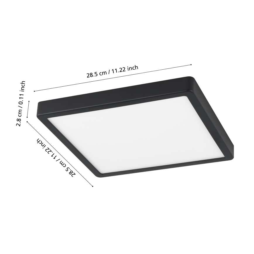 Eglo - Dimbare LED Badkamer Lamp LED/19,5W/230V IP44 ZigBee