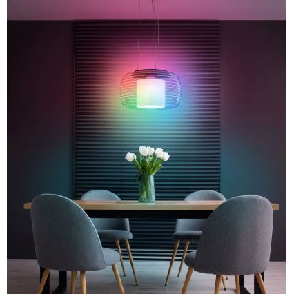 Eglo - LED RGB Dimbare hanglamp aan kabel BRIAGLIA-C LED/24,8W/230V