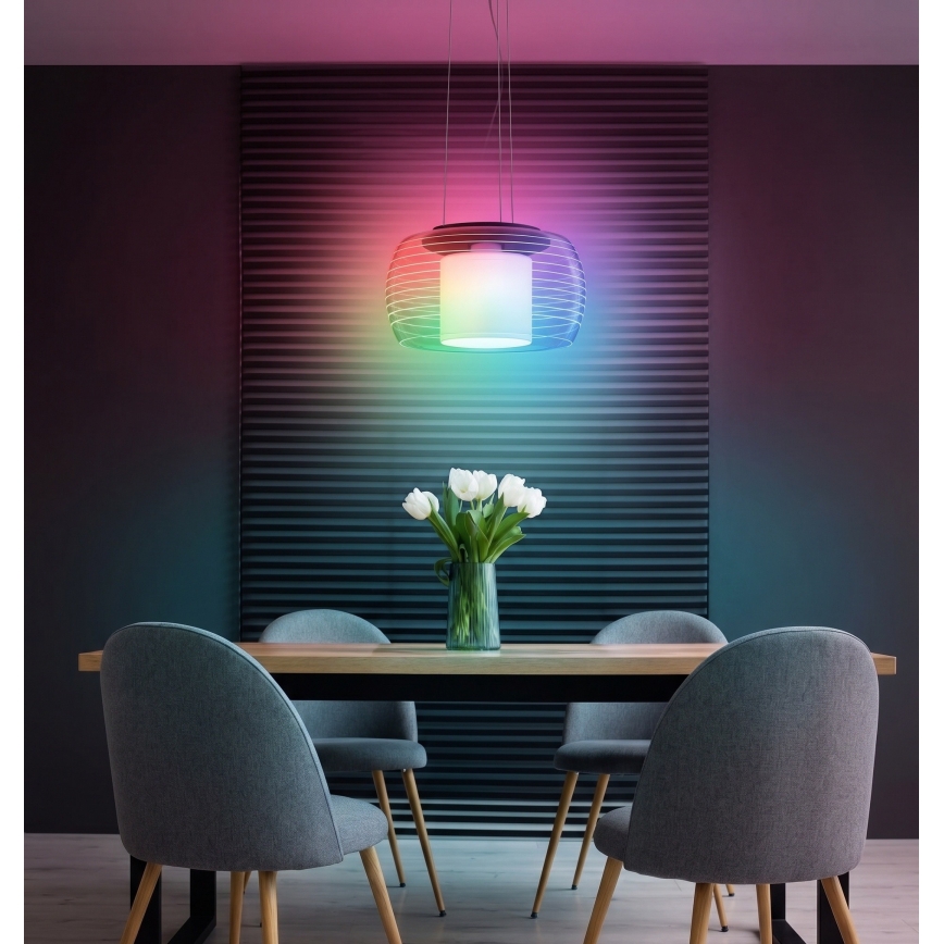 Eglo - LED RGB Dimbare hanglamp aan kabel BRIAGLIA-C LED/24,8W/230V