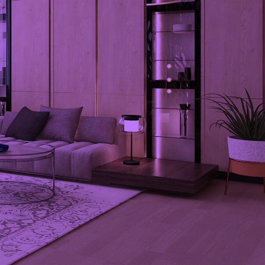 Eglo 99024 - LED RGB Dimbare tafellamp BRIAGLIA-C LED/15W/230V