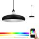 Eglo - LED RGB Dimbare hanglamp aan koord TABANERA-C 1xE27/9W/230V