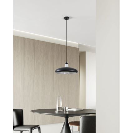 Eglo - LED RGB Dimbare hanglamp aan koord TABANERA-C 1xE27/9W/230V