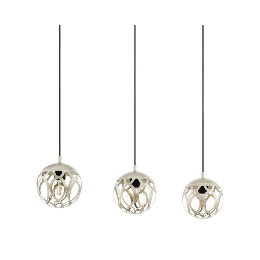 Eglo - Hanglamp aan koord 3xE27/60W/230V