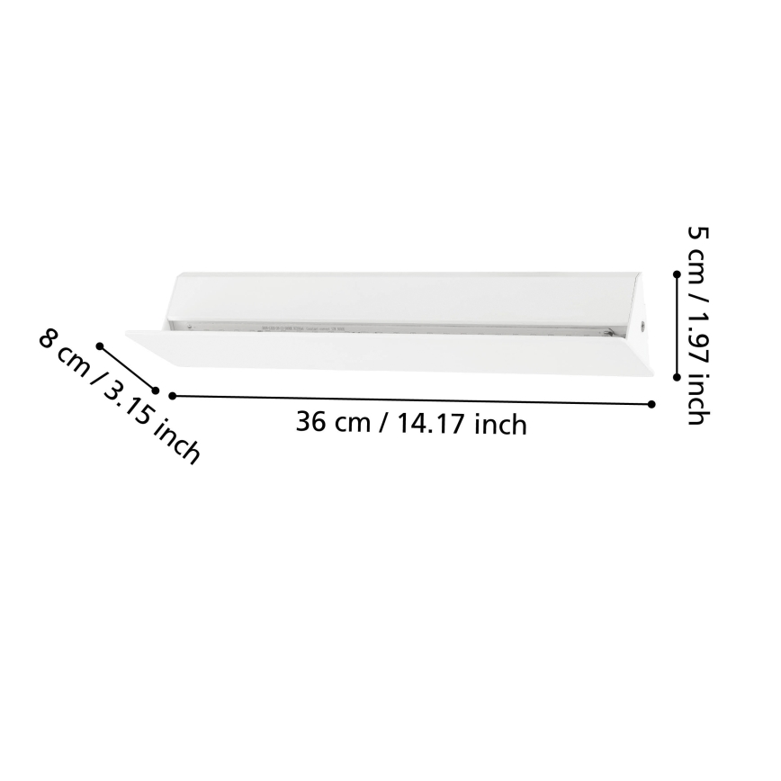 Eglo - LED Wandlamp LED/12W/230V