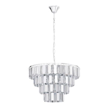 Eglo 99094 - Hanglamp aan ketting ERSEKA 7xE14/40W/230V