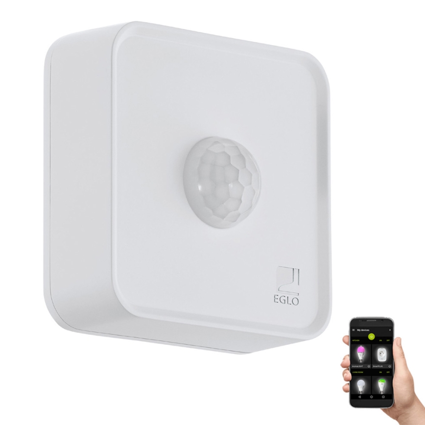 Eglo - Buiten bewegings- en schemersensor IP44 ZigBee