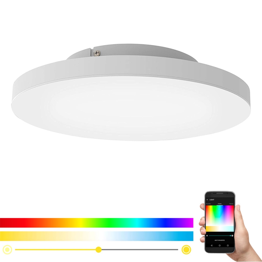 Eglo - LED RGB plafondlamp dimbaar TURCONA-C LED/20W/230V + AB