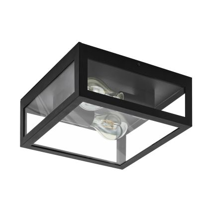 Eglo - Badkamer plafondlamp 2xE27/40W/230V