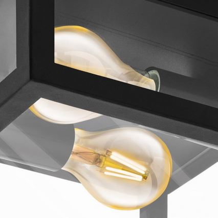 Eglo - Badkamer plafondlamp 2xE27/40W/230V IP44