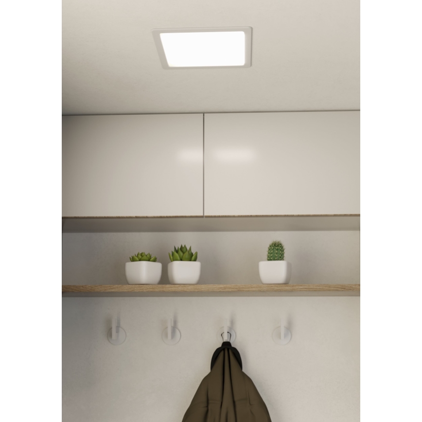 Eglo - LED inbouwarmatuur LED/16,5W/230V 21,6x21,6 cm