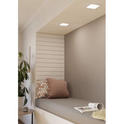 Eglo - LED inbouwarmatuur LED/10,5W/230V 16,6x16,6 cm
