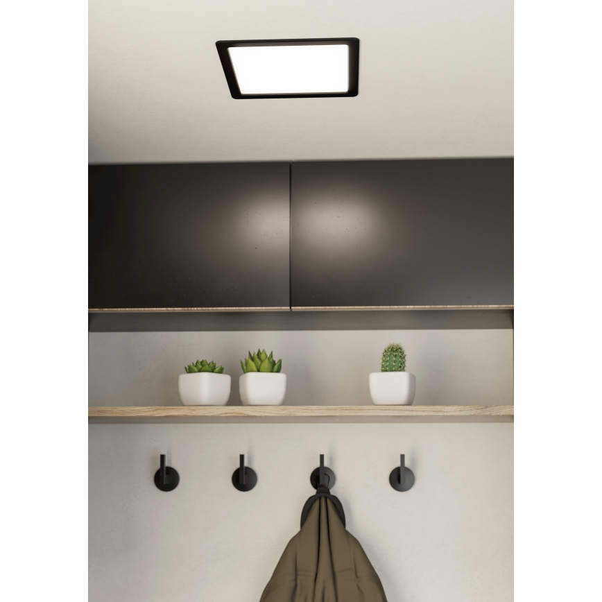 Eglo - LED inbouwarmatuur LED/16,5W/230V 21,6x21,6 cm