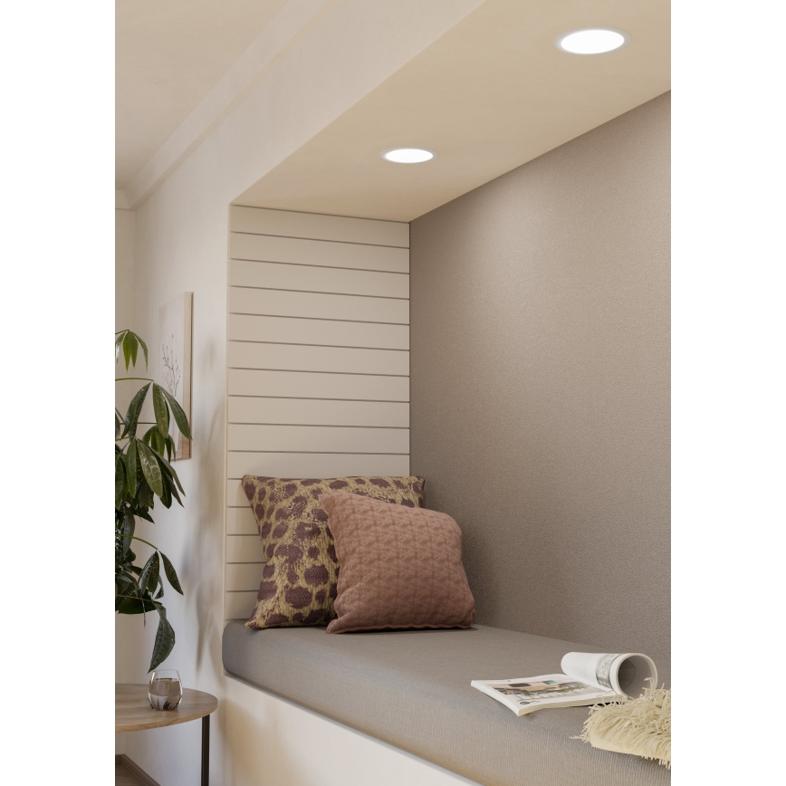 Eglo - LED badkamer inbouwarmatuur LED/10,5W/230V IP44 pr. 16,6 cm