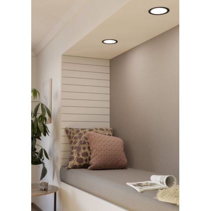 Eglo - LED badkamer-inbouwspot 10,5 W/230 V IP44 Ø 16,6 cm