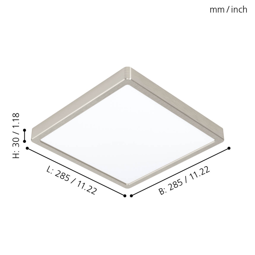Eglo - LED Plafondlamp LED/20W/230V